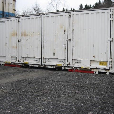Container 25 ft med sideåpning