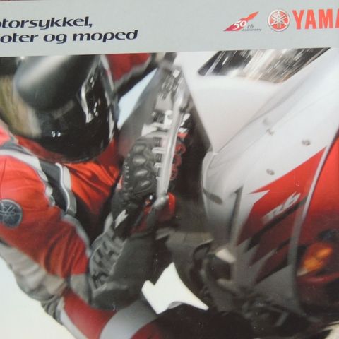 MC brosjyre Yamaha 2006 program
