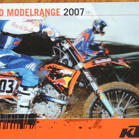 MC brosjyrer KTM 2007