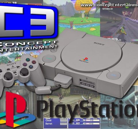 SONY PLAYSTATION 1 (PS1): konsoll, tilbehør & spill