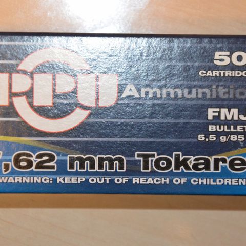 7,62 Tokarev ammunisjon