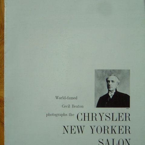 Bil Brosjyre 1963 Chrysler New Yorker