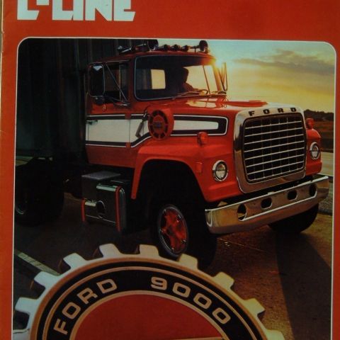 Bilbrosjyre 1975 FORD L-line (USA)
