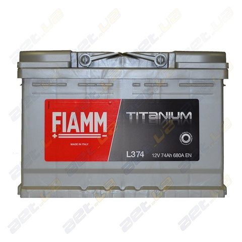 Fiamm - Bilbatteri - Båtbatteri - Fritidsbatteri - StartBatteri - 74 Ah