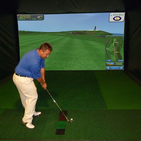 NY Profesjonell Golfsimulator: Særdeles Realistisk - Enestående nøyaktig!