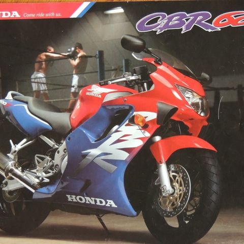 MC brosjyre Honda 1999 CBR 600 F