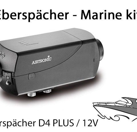 Dieselvarmer Eberspächer D4 Plus - MARINESETT