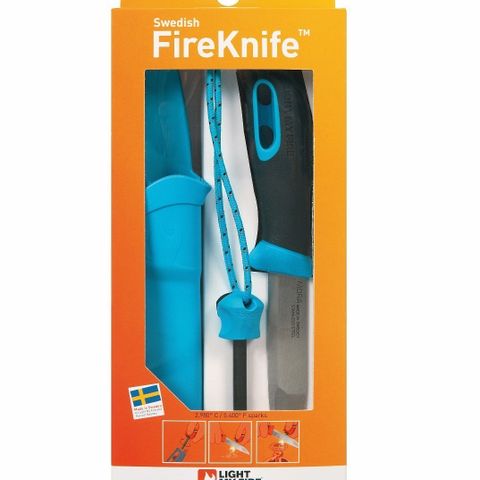 LightMyFire Swedish FireKnife Kniv med innebygget tennstål i grepet