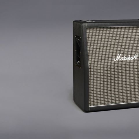 Marshall 1960AX 4x12"-kabinett. Klassiker!