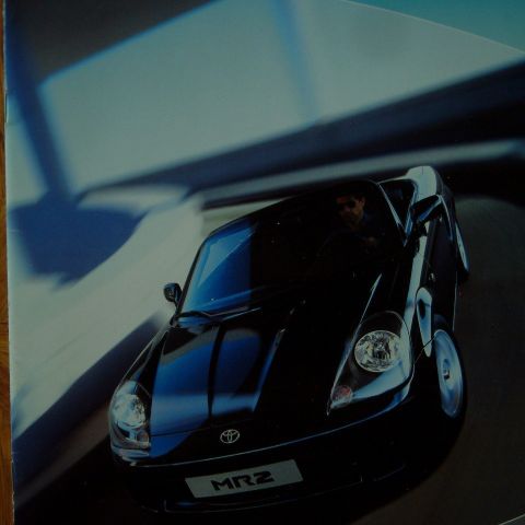 Bil Brosjyre 2000/2003 Toyota MR2
