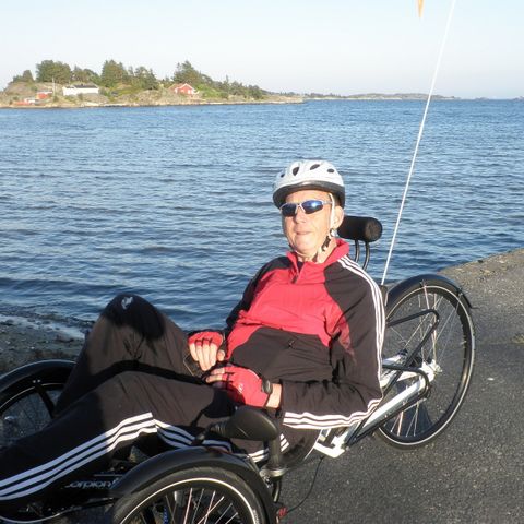 Scorpion 26 FS Trike Liggesykkel Sykkel med 3 hjul.