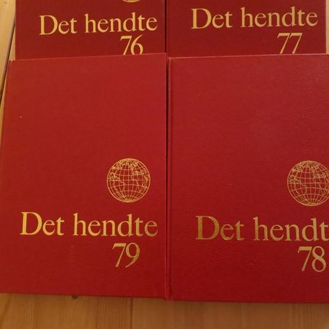 Det Hendte årg.1976 77 78 79