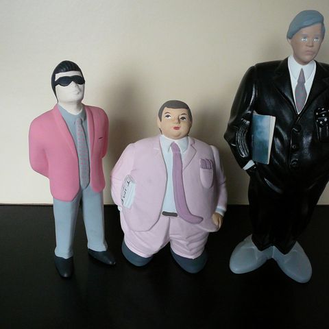 Keramikk figurer - retro 80-tall