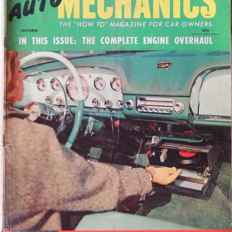 Auto Mechanics oktober 1956.