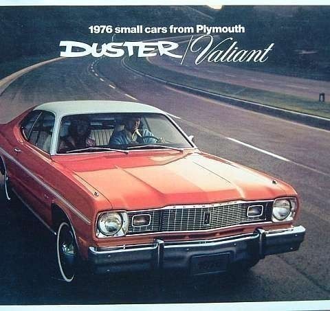 Bilbrosjyre 1976 Plymouth Duster/ Valiant