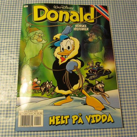 Donald "Helt på vidda" julehefte Nytt ulest