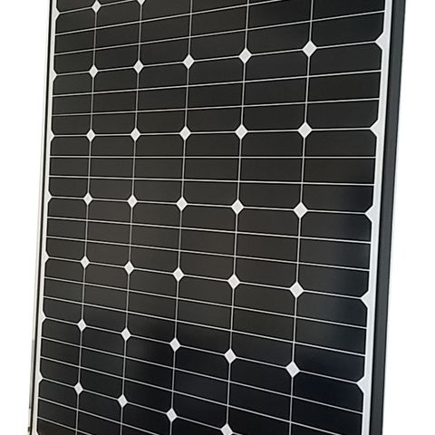 SUNPOWER 160W solcellepanel med monokrystallinske bakkontakt-solceller