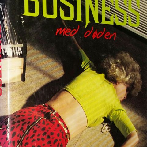 GINI HARTZMARK.BUSINESS M/ DØDEN BOK.INNBUNDET.