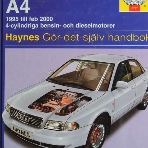 Audi A4 1995-2000 Haynes verkstedhåndbok