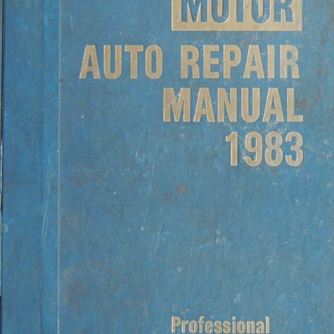 MOTOR 1977-1983 Auto Repair manual alle USA biler 1800 sider