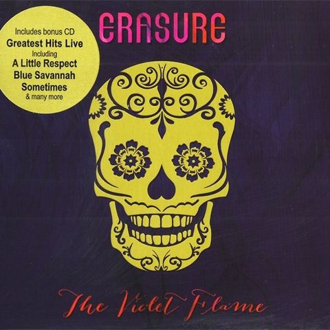 Erasure - The Violet Flame (Limited Edition with DVD) (2014) FORSEGLET