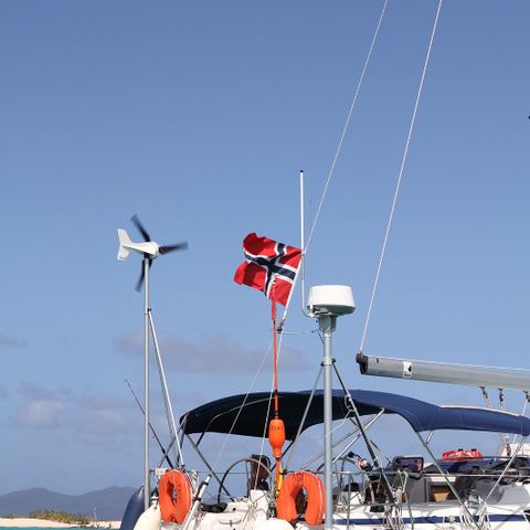 LE-300 MARINE vindturbin / vindgenerator / vindmølle til båt/kyst *BESTSELGEREN*