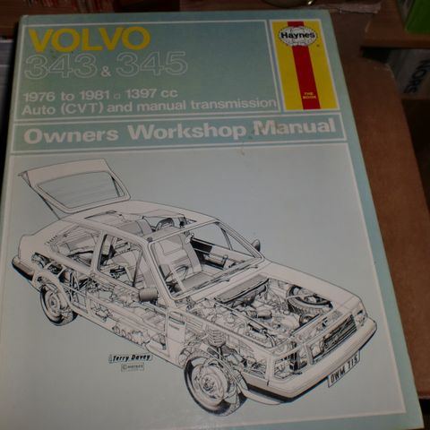 repbok til volvo 343,345