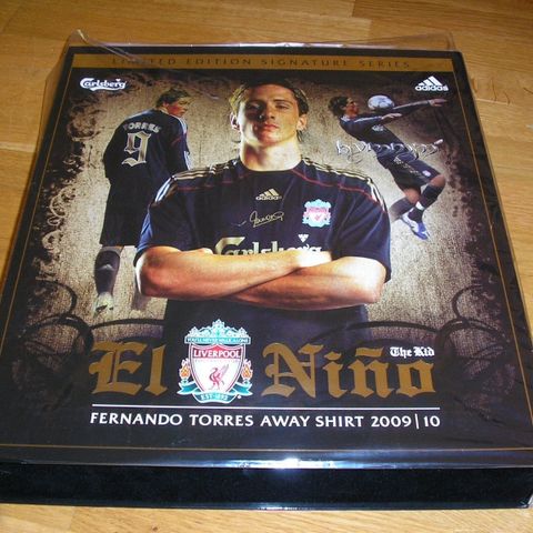 El Nino Fernando Torres Liverpool Drakt 2009/10 i Boks