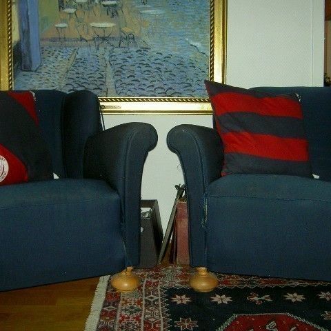 CLUB stoler og 3seter sofa