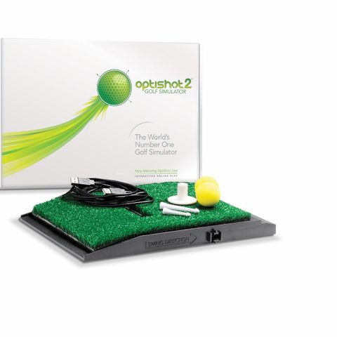 NY Golfsimulator - OptiShot2 - Realistisk og Rimelig - RABATTERT PRIS!
