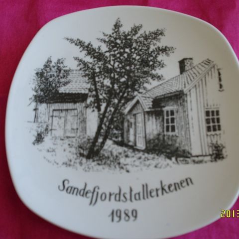 Figgjo, Porsgrund Porselen platter