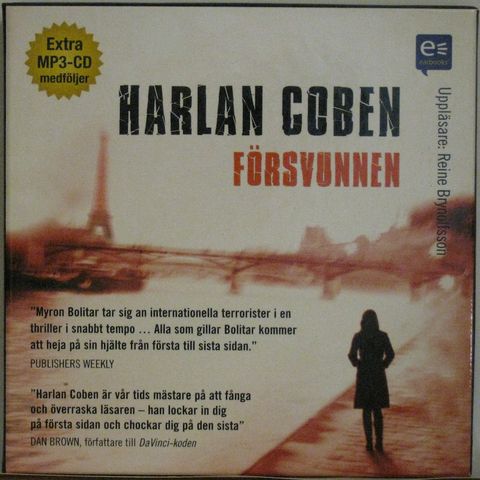 Lydbok, Försvunnen, av Harlan Coben, spilt en gang