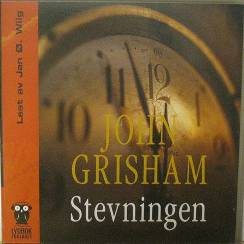 Lydbok, Stevningen, av John Grisham, spilt en gang