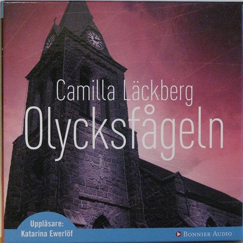 Lydbok, Olycksfågeln, av Camilla Läckberg, spilt en gang