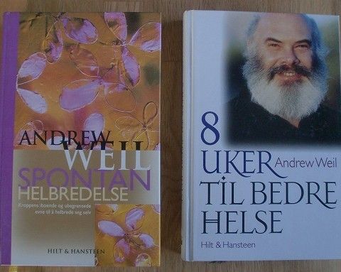 "Åtte uker til bedre helse"  Andrew Weil "Spontan helbredelse" . trn 97