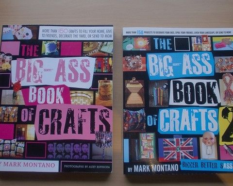 NYE bøker: The Big-ass Book of Crafts 1 og 2 av Mark Montano . trn 175