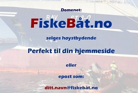 FISKEBÅT.NO vurderes solgt