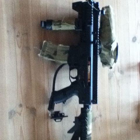 Tippmann X7 med masse utstyr selges