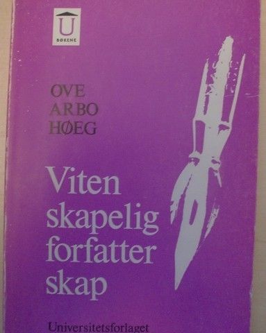 Vitenskapelig forfatterskap Ove Arbo Høeg . trn 47