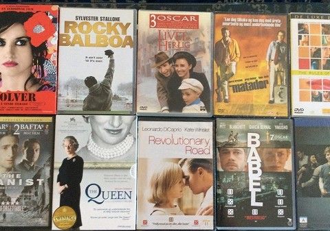 DVD pakke nr 5 med 10 filmer i genren drama