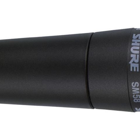 Shure SM58 Mikrofon Dynamic Cardioid Vocal selges!