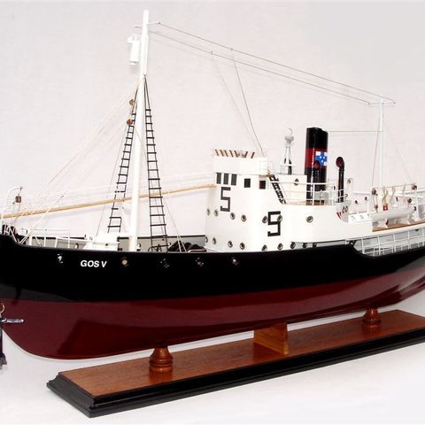 Hvalskuta GOS V, modellskip, modellbåt, modellskute