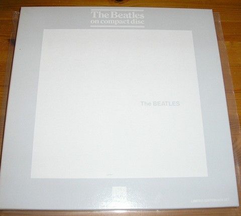 The Beatles - White Album - HMV CD Box fra 1987