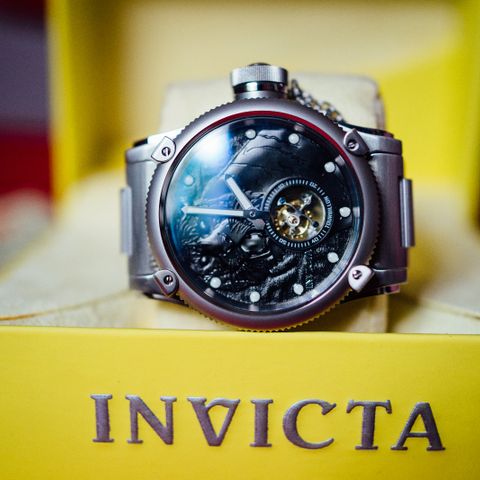 Ny Invicta Driver Tiger Tourbillon klokke