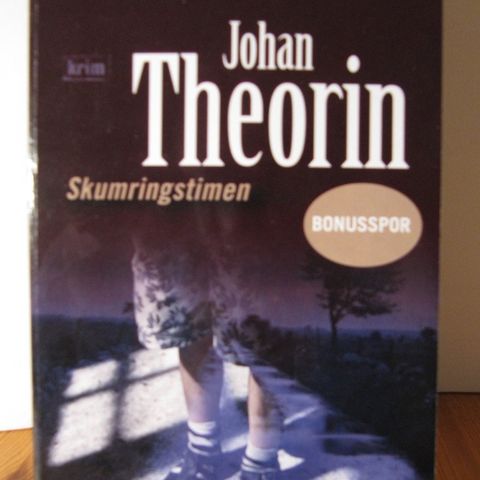 Krim: Johan Theorin: Skumringstimen. Kan sendes