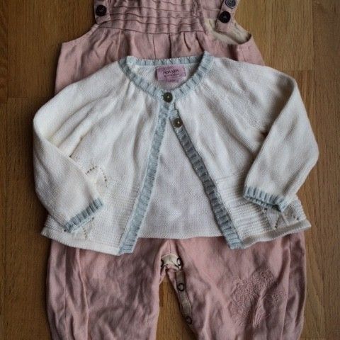 Baby bukse/cardigan NOA NOA, str. 62-68, NY, 280,-(orig. 600,-)