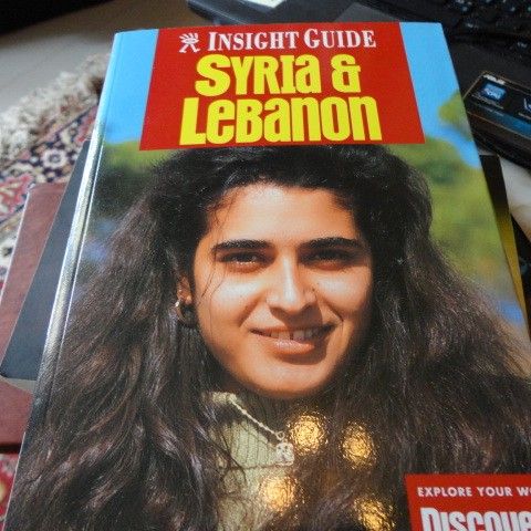 Reiseguide Syria & Lebanon. + andre bøker og blader