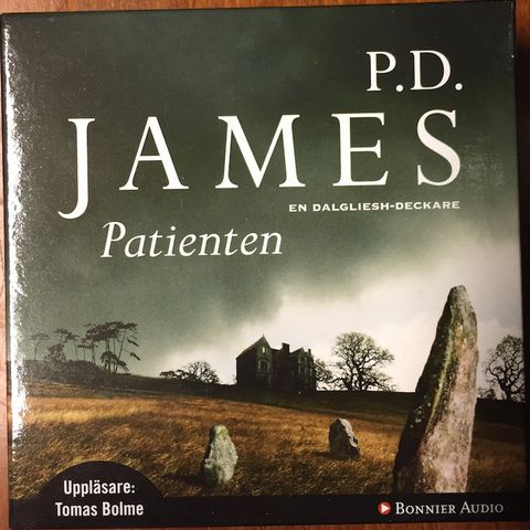 Lydbok, Patienten, av P. D. James, spilt en gang