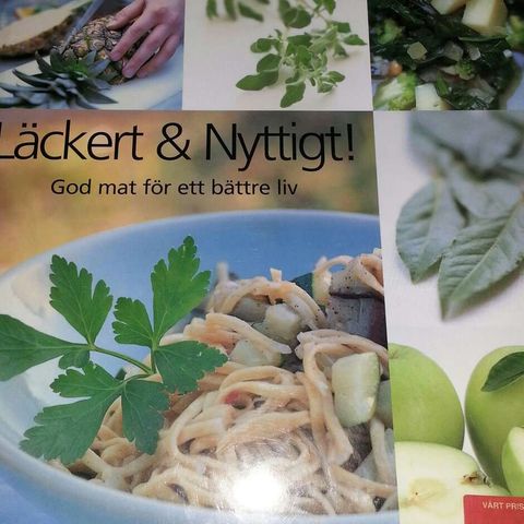 KOKEBOK.LÆKKERT OG NYTTIGT.God mat for et bættre liv.