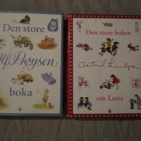 Den store boken om....-bøker selges...